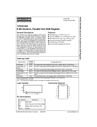 Datasheet 74VHC164MTCX_NL производства Fairchild
